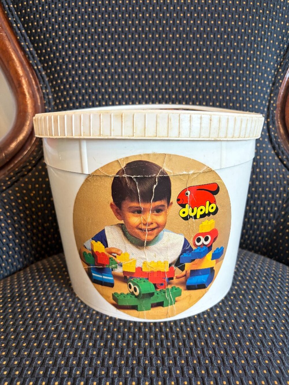Rare Vintage LEGO DUPLO Set in Original Bucket Complete